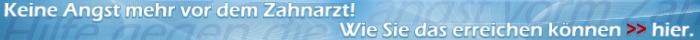 Hilfe gegen die Angst beim Zahnarzt